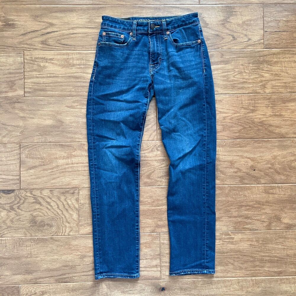 American Eagle Jeans Men's Size 28x30 Extreme Flex Slim Straight Medium Wash